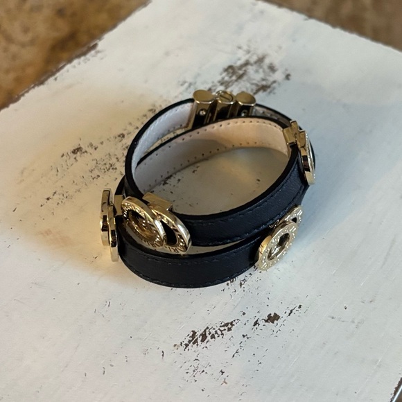 Bvlgari Authentic Black Wrap Bracelet - Picture 5 of 11